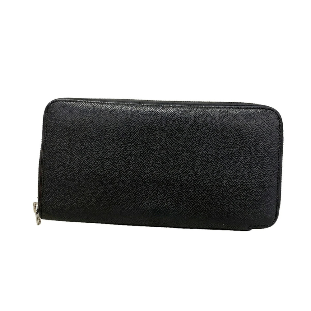 Hermes Azap Long Silk In Wallet, Veau Epsom Leather, Black, A Stamp, Men's/Wo...
